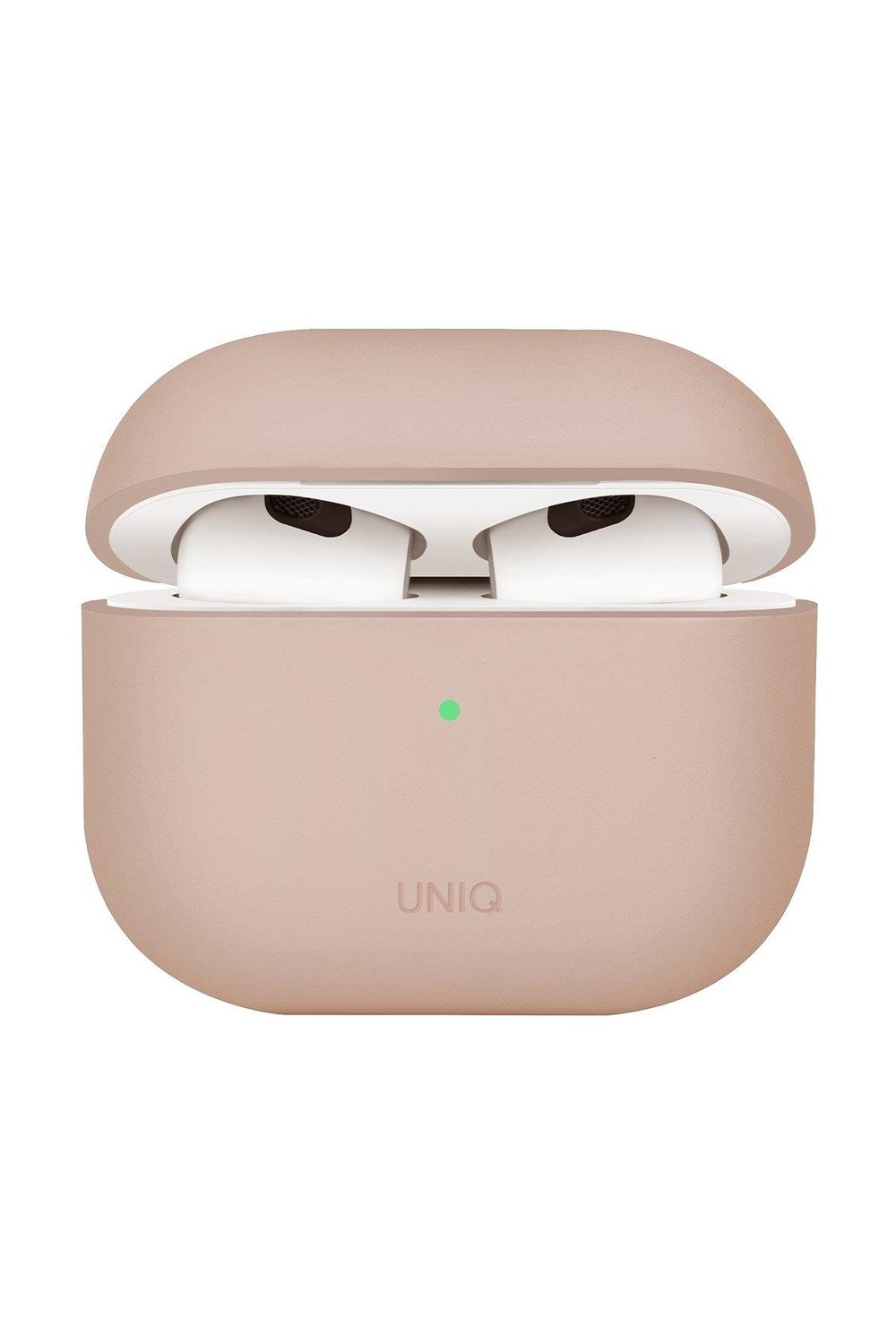 Uniq Apple Airpods 4 (4.nesil) Lino Silikon Kılıf - Pembe