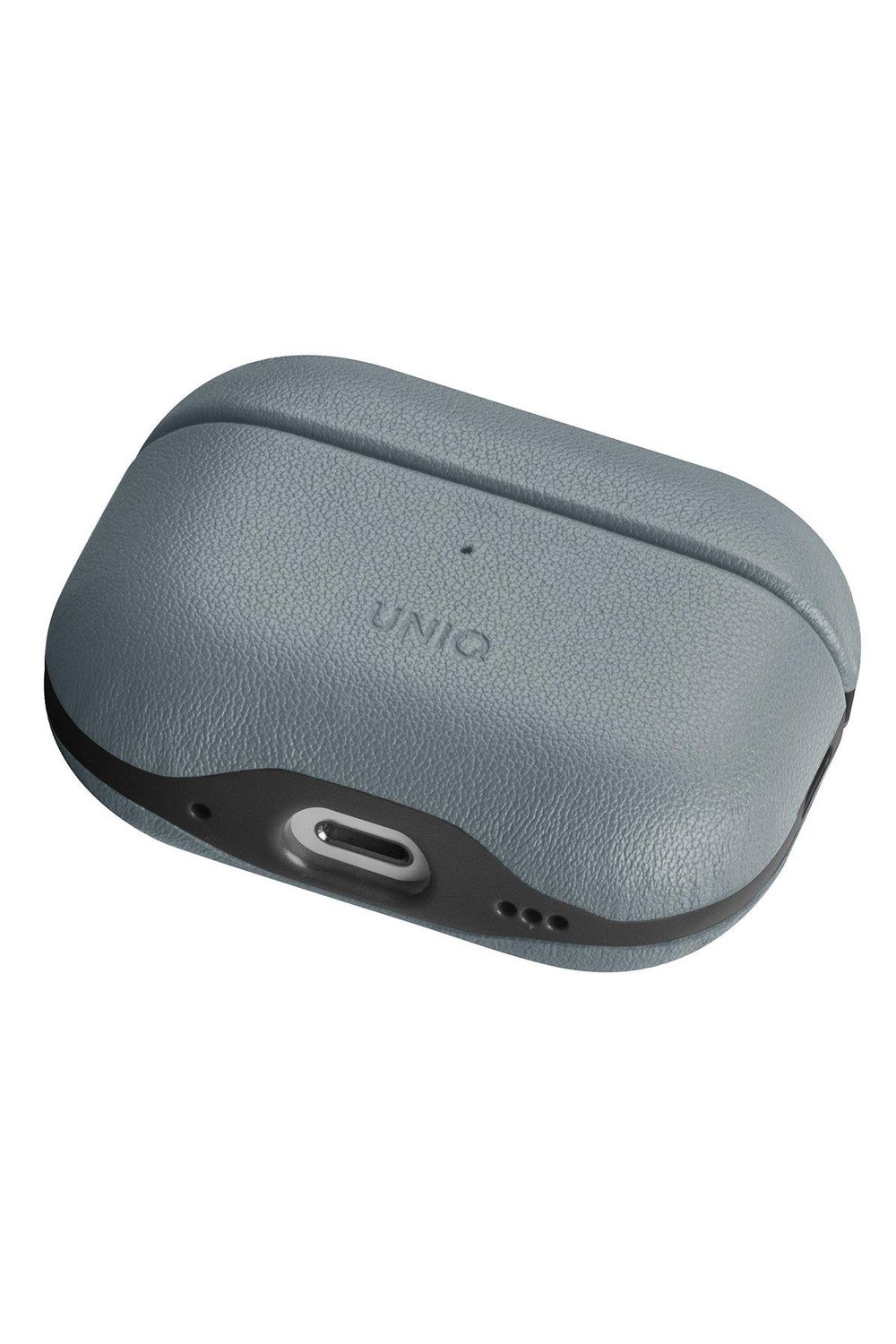 Uniq Apple Airpods Pro 2 (2.nesil) Lyden DS Deri Kılıf - Mavi