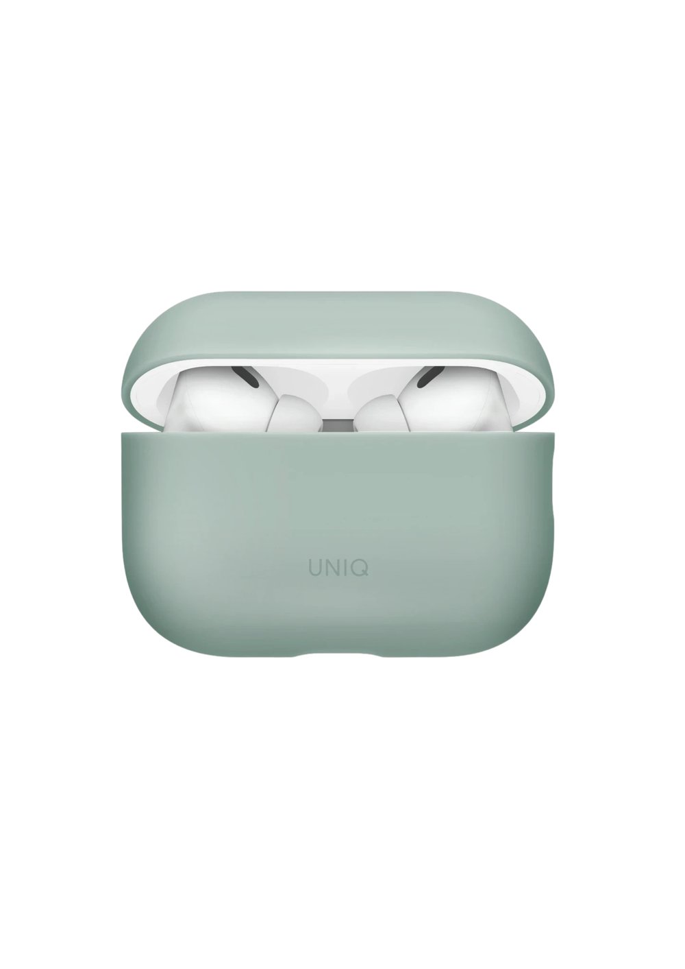 Uniq AirPods Pro 3 (3. Nesil) Lino Yumuşak Silikon Kılıf – Yeşil