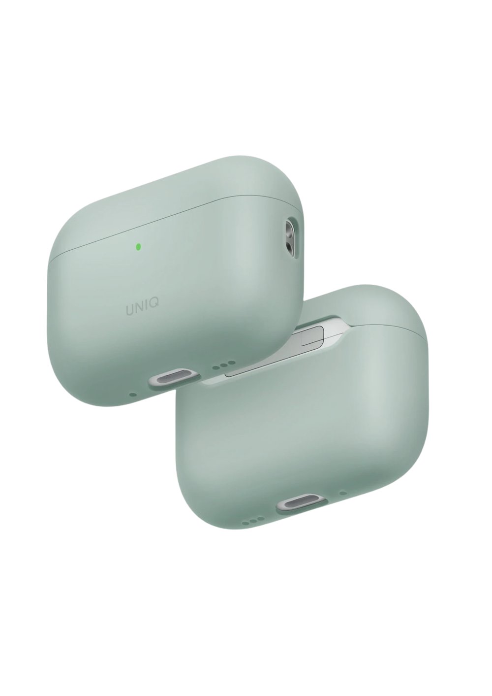 Uniq AirPods Pro 3 (3. Nesil) Lino Yumuşak Silikon Kılıf – Yeşil
