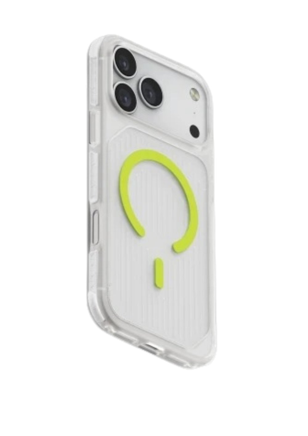 Uniq Apple iPhone 17 Pro MagSafe Uyumlu Combat Active Darbe Emici Kılıf – Fosforlu Yeşil