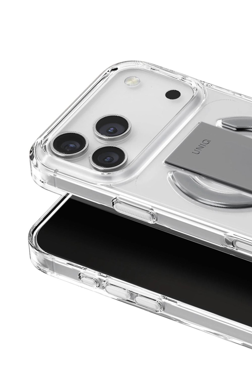 Uniq Apple iPhone 17 Pro MagSafe Uyumlu Heldro Air Telefon Kılıfı - Şeffaf