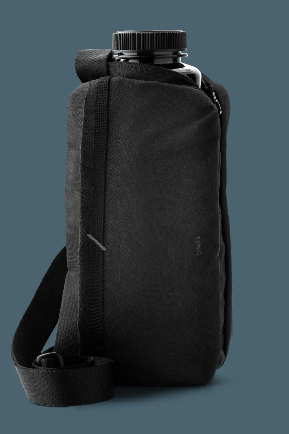 Uniq Denver Canvas Su Geçirmez Günlük Crossbody Bag Omuz Çantası – Siyah