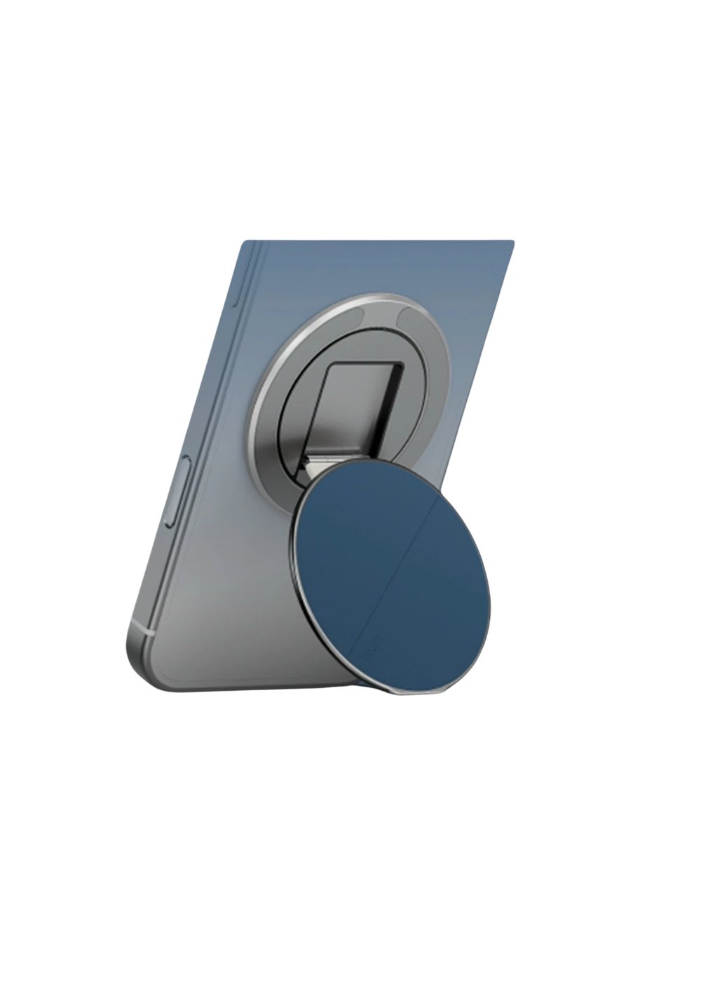 Uniq Grivix Classic 360° Manyetik MagSafe Kickstand Yüzük – Lacivert