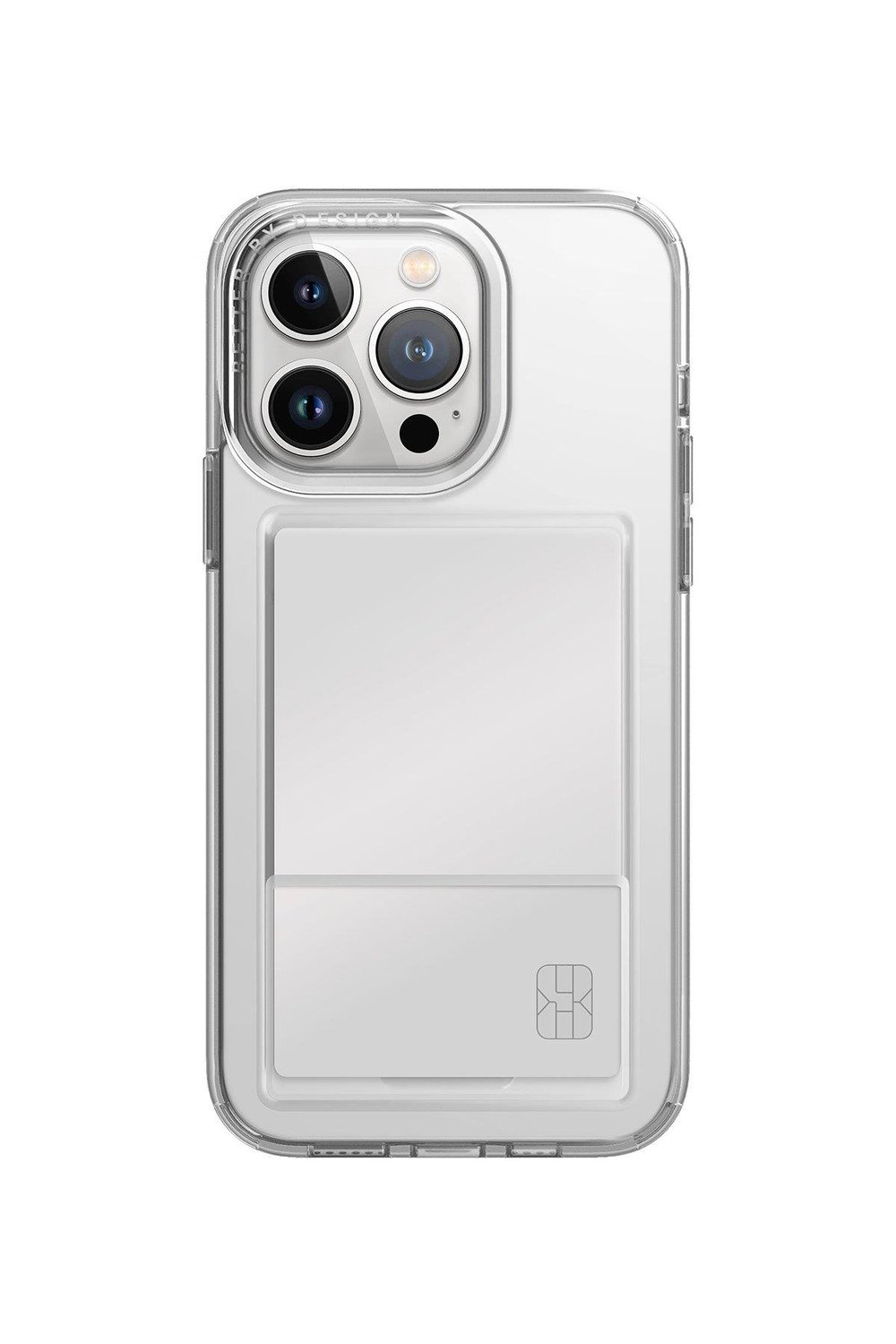 Uniq Apple iPhone 15 Pro Max Air Fender Kartvizitli Kapak - Şeffaf