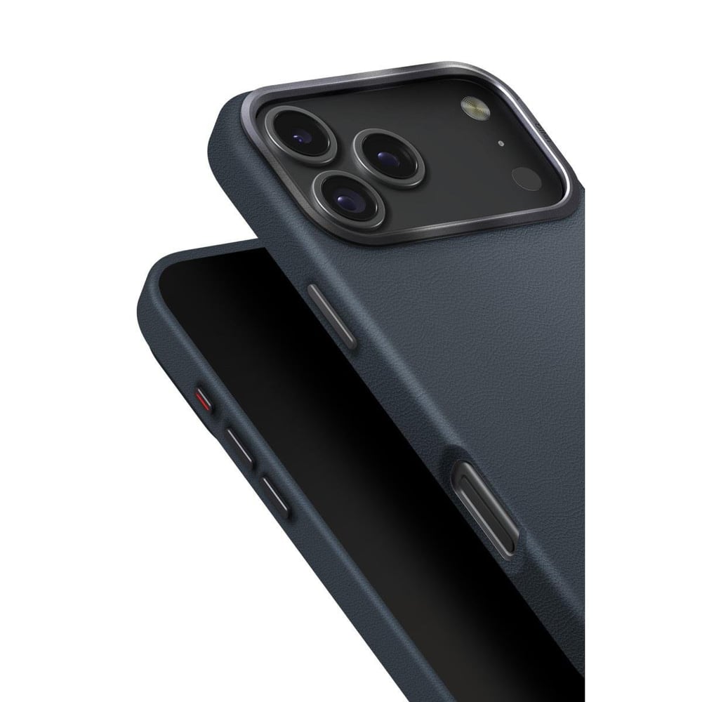 Uniq iPhone 17 Pro Max Lyden MagSafe Vegan Deri Kılıf – Mavi