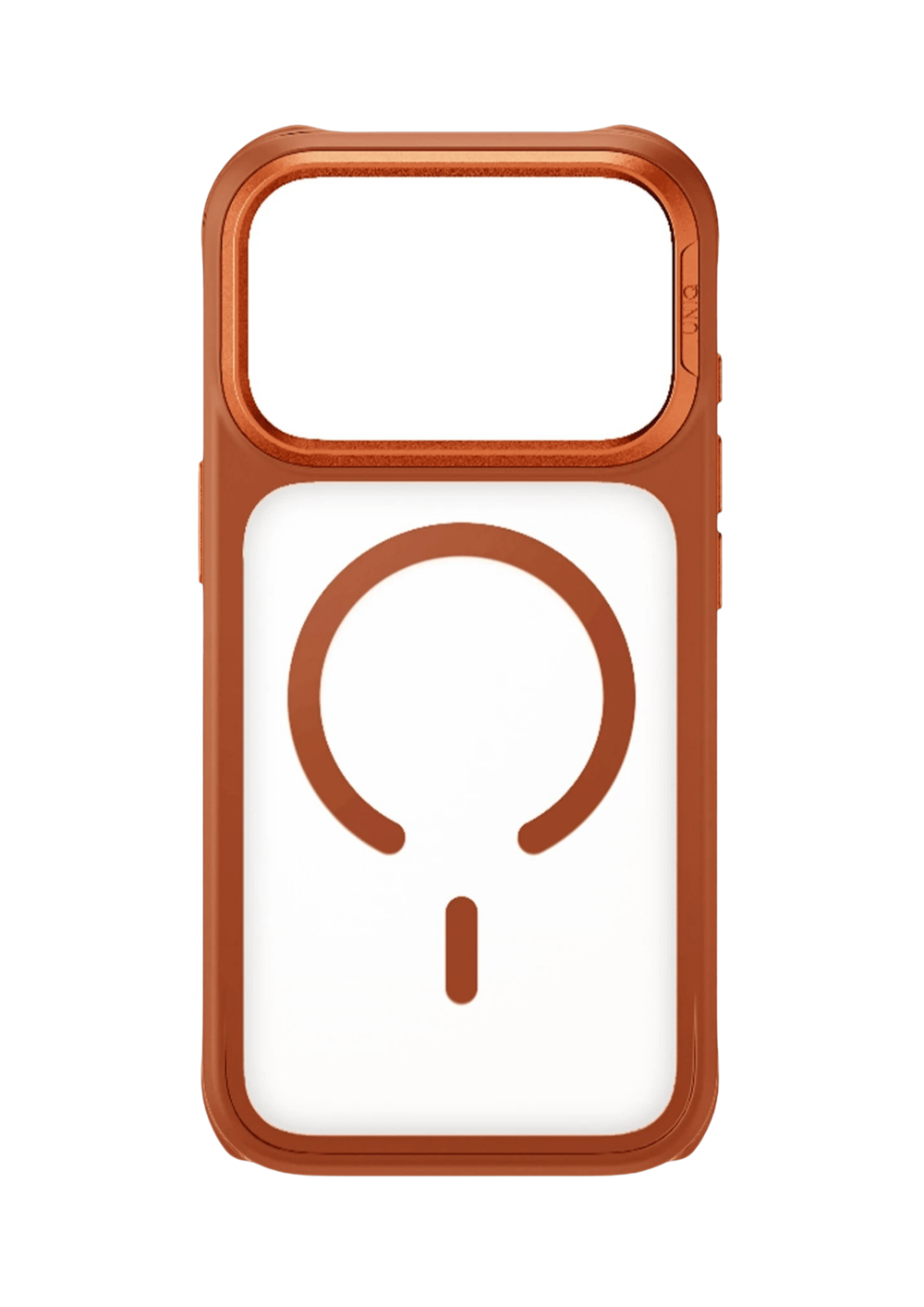 Uniq iPhone 17 Pro Max Veren MagSafe Uyumlu Telefon Kılıfı – Turuncu