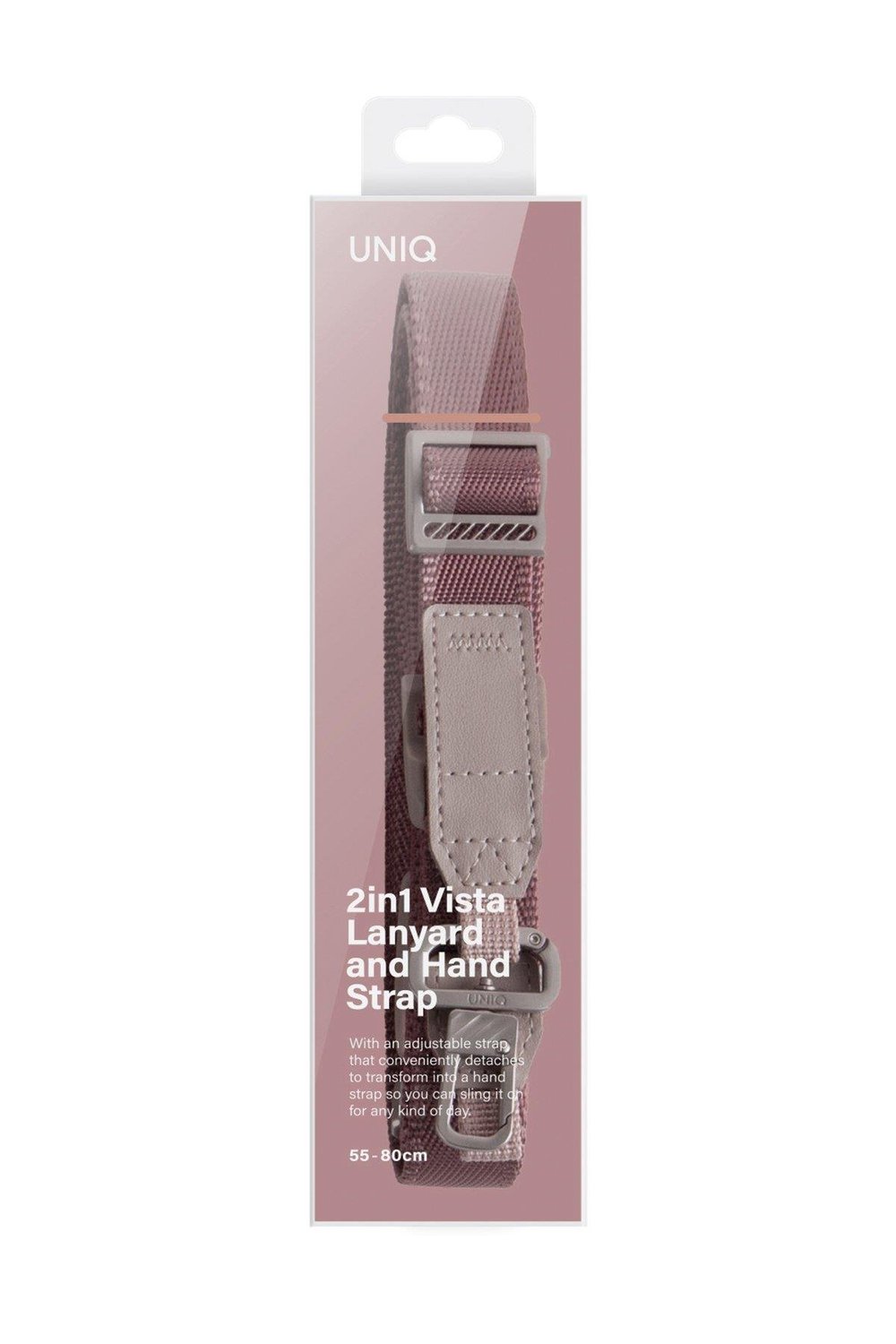 Uniq Vista 2in1 Bileklik Boyun Askısı - Bordo