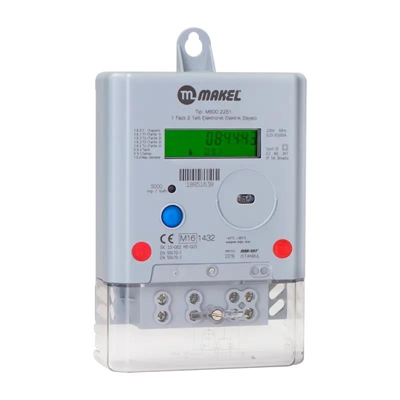 Makel Monofaze Elektronik Sayaç
