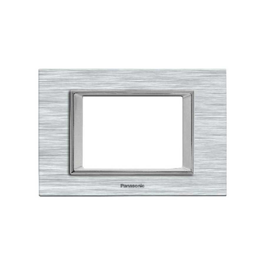 Viko Panasonic Thea Ultima Serisi Eloxal Gümüş Çerçeveler 2X2M Çerçeve
