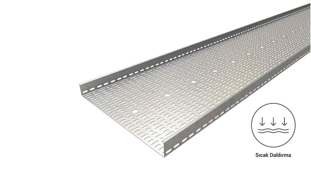 Eae 60 Cty 500 - Sıcak Daldırma Kablo Kanalı (500X60X1,5mm)