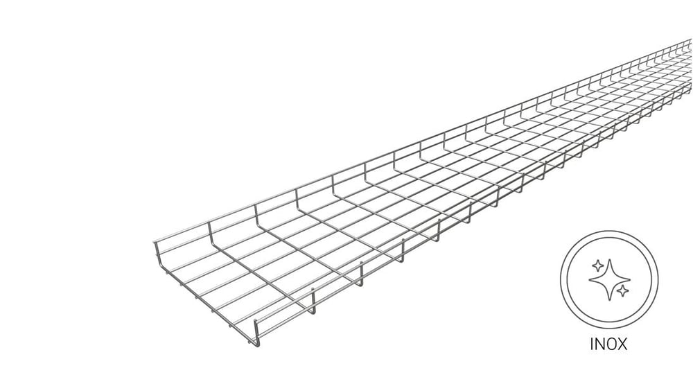 Eae 55 TLS 300 Paslanmaz Tel Kanal (300x55x4mm) (SS304)