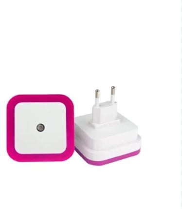  Ct-9500 Led Pembe  Gece Lambası Fotoselli Led Otomatik Yanan