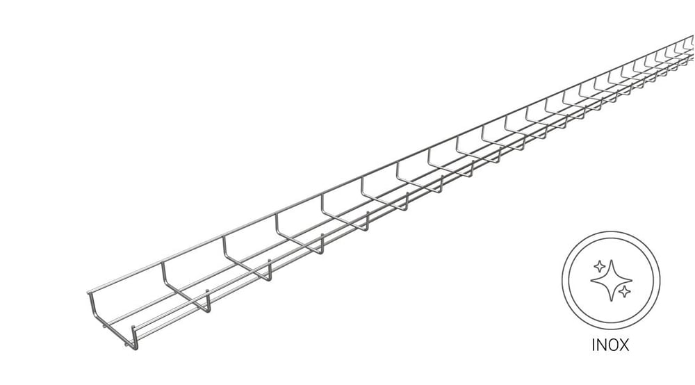 Eae 35 TLS 100 Paslanmaz Tel Kanal (100x35x4mm) (SS304)