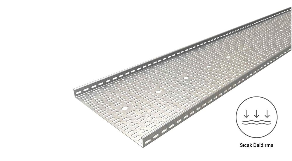 Eae 40 Cty 400 - Sıcak Daldırma Kablo Kanalı (400X40X1,5mm)