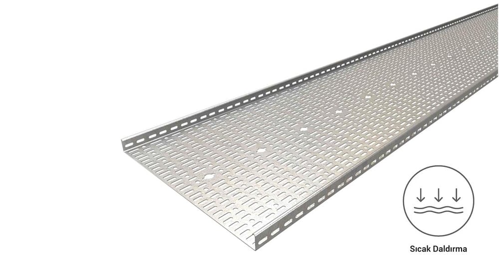 Eae 40 Cty 500 - Sıcak Daldırma Kablo Kanalı (500X40X1,5mm)