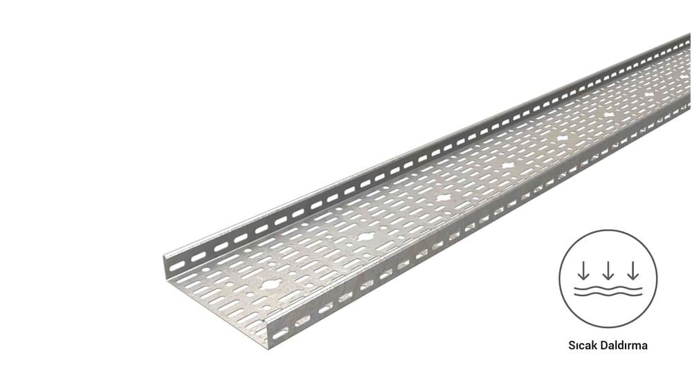 Eae 40 Cty 200 - Sıcak Daldırma Kablo Kanalı (200X40X1mm) 