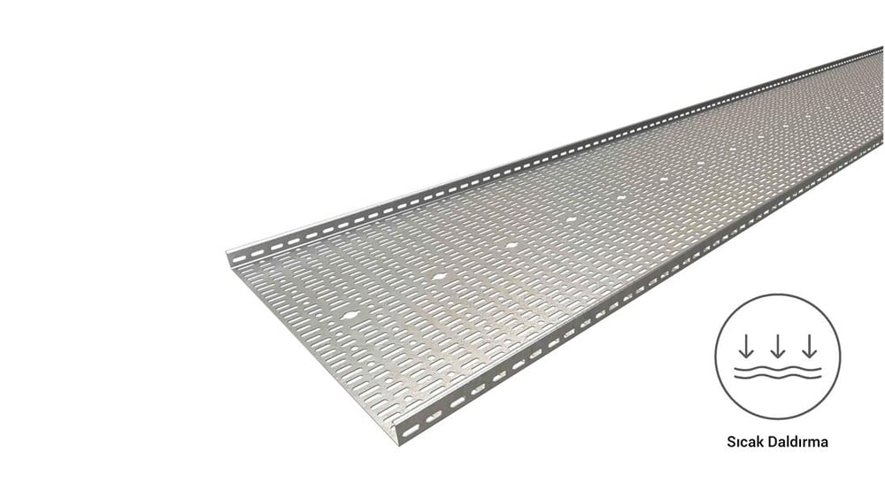 Eae 40 Cty 600 - Sıcak Daldırma Kablo Kanalı (600X40X1,5mm)