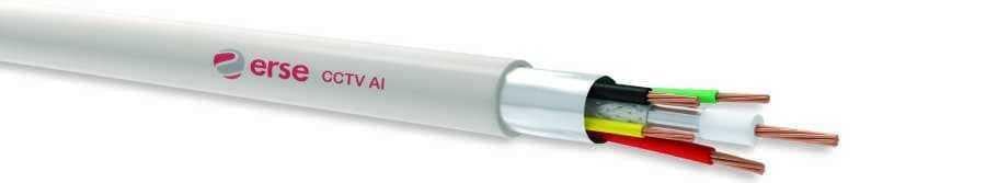 Erse CCTV-AL 1 COAX+2X0,22 mm² 100lük
