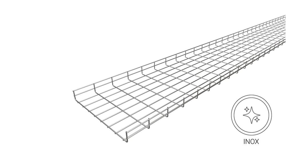 Eae 55 TLS 400 Paslanmaz Tel Kanal (400x55x4mm) (SS304)