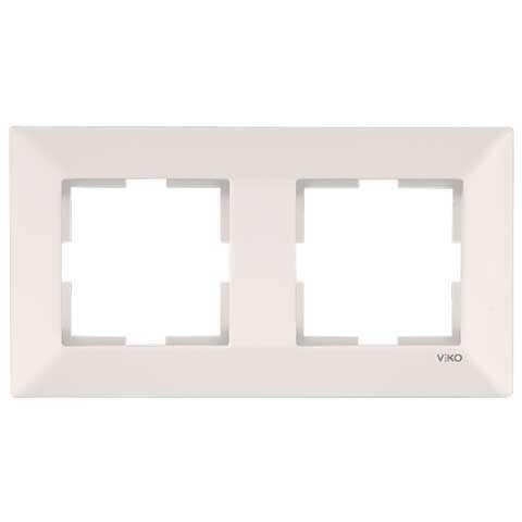 Viko Meridian Krem 2-Li Çerçeve 90979012