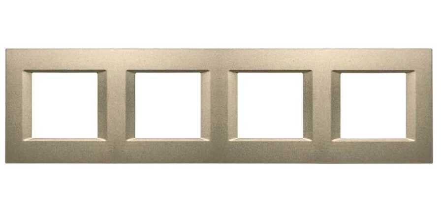 Viko Panasonic Thea Optima Bronz 4X2M Çerçeve