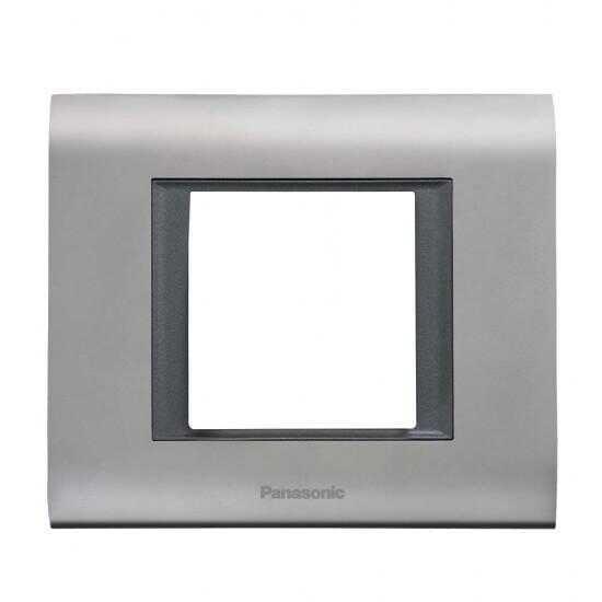 Viko Panasonic Thea Sistema Chrome Matt + Füme 2M Çerçeve