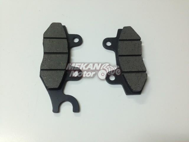 REAR BRAKE DISC PAD SET MCX
