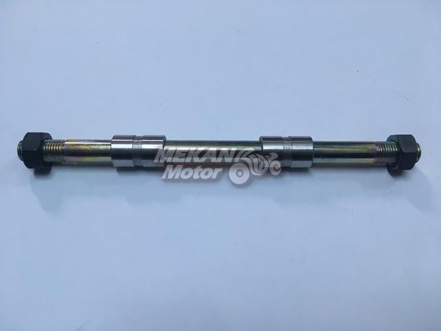 AXLE OF REAR FORK WITH BUSH JAWA LASER