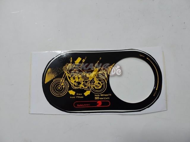 STICKER FOR FUELTANK MZ
