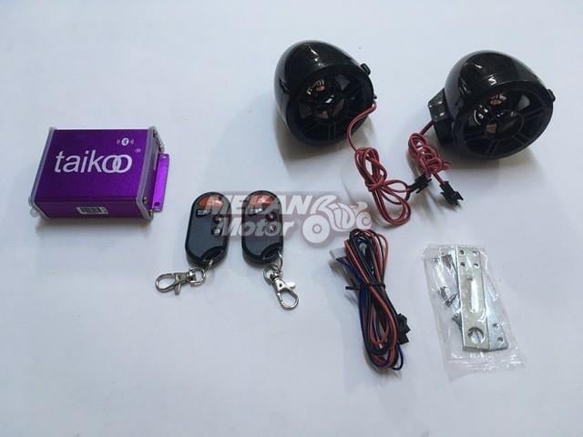 MOTORCYCLE ALARM MP3 PLAYER RADIO