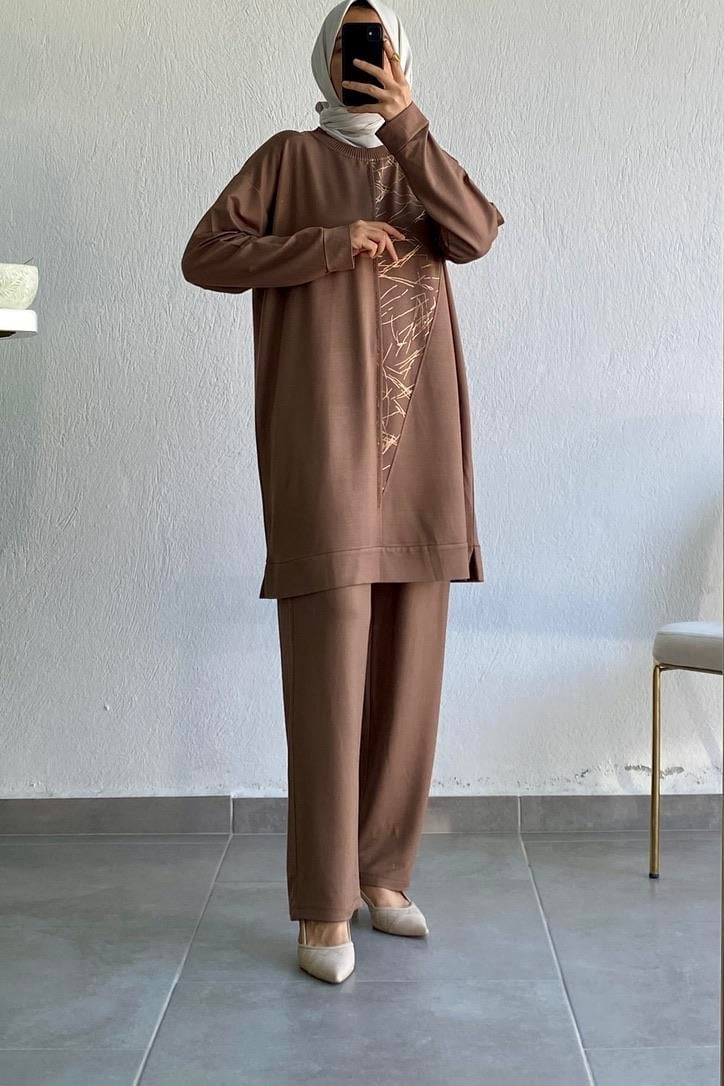 Taşlı İkili Takım Vizon