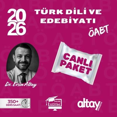 2026 TÜRK DİLİ VE EDEBİYATI ÖĞRETMENLİĞİ ÖABT | CANLI DERS