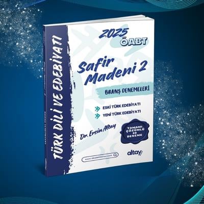TÜRK DİLİ VE EDEBİYATI ÖABT SAFİR MADENİ BRANŞ DENEMELERİ 2. CİLT