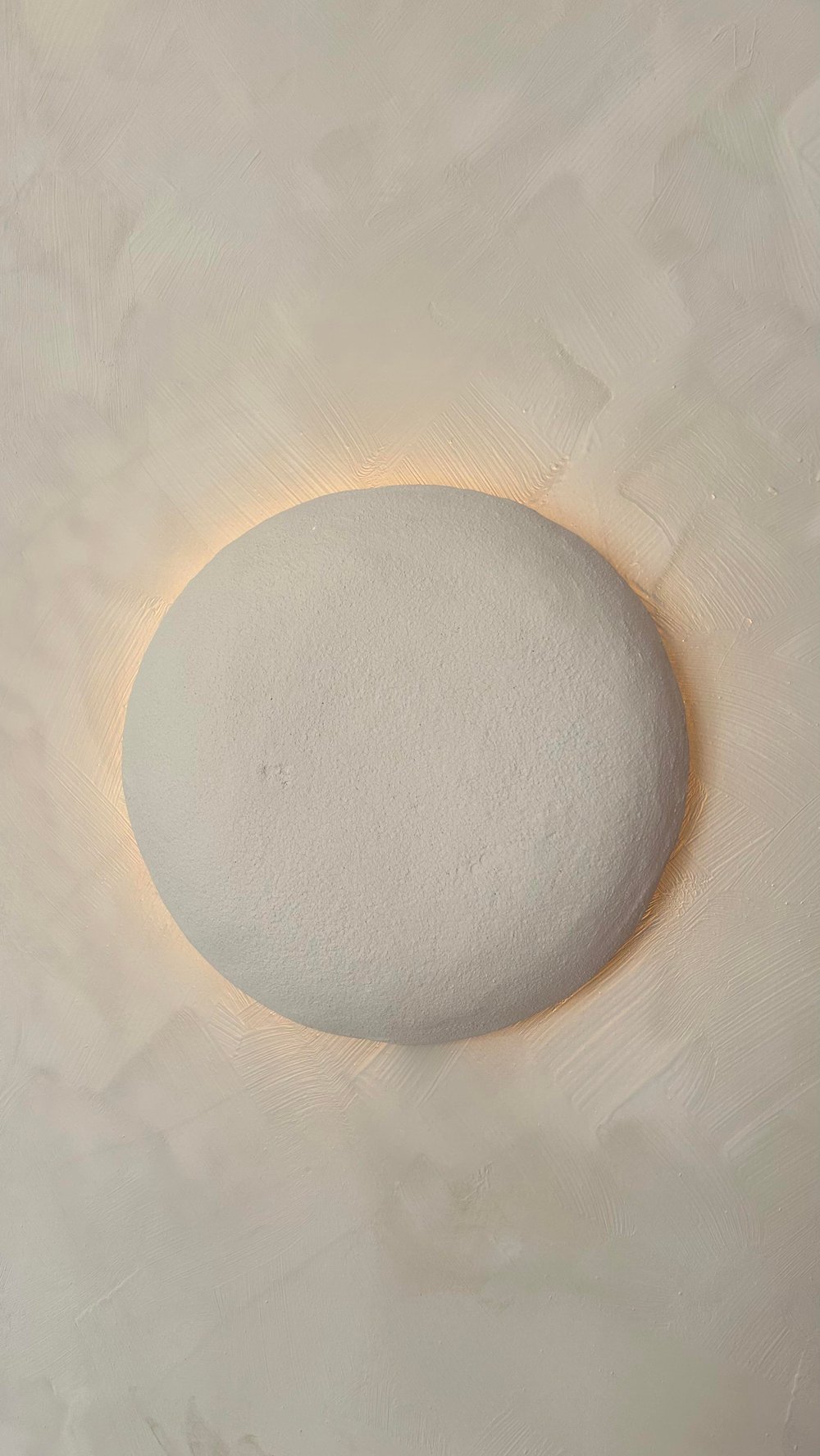 35 CM Ledli Duvar Apliği Dış Oval