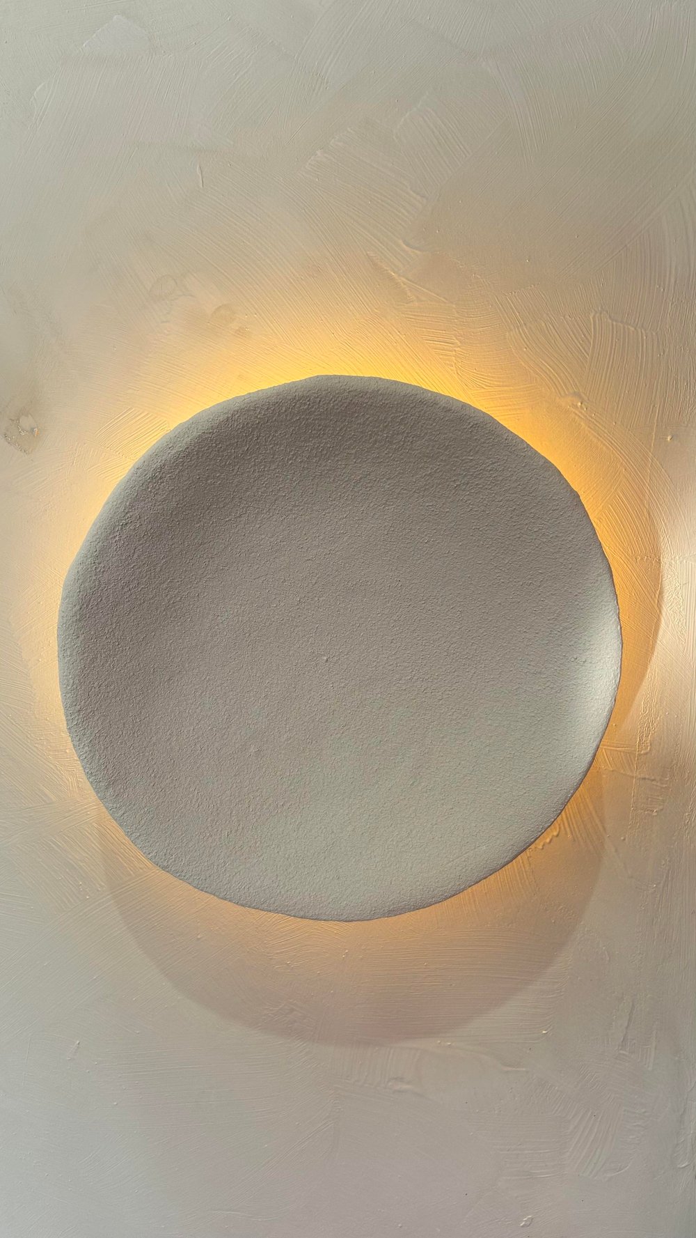 35 CM Ledli Duvar Apliği İç Oval