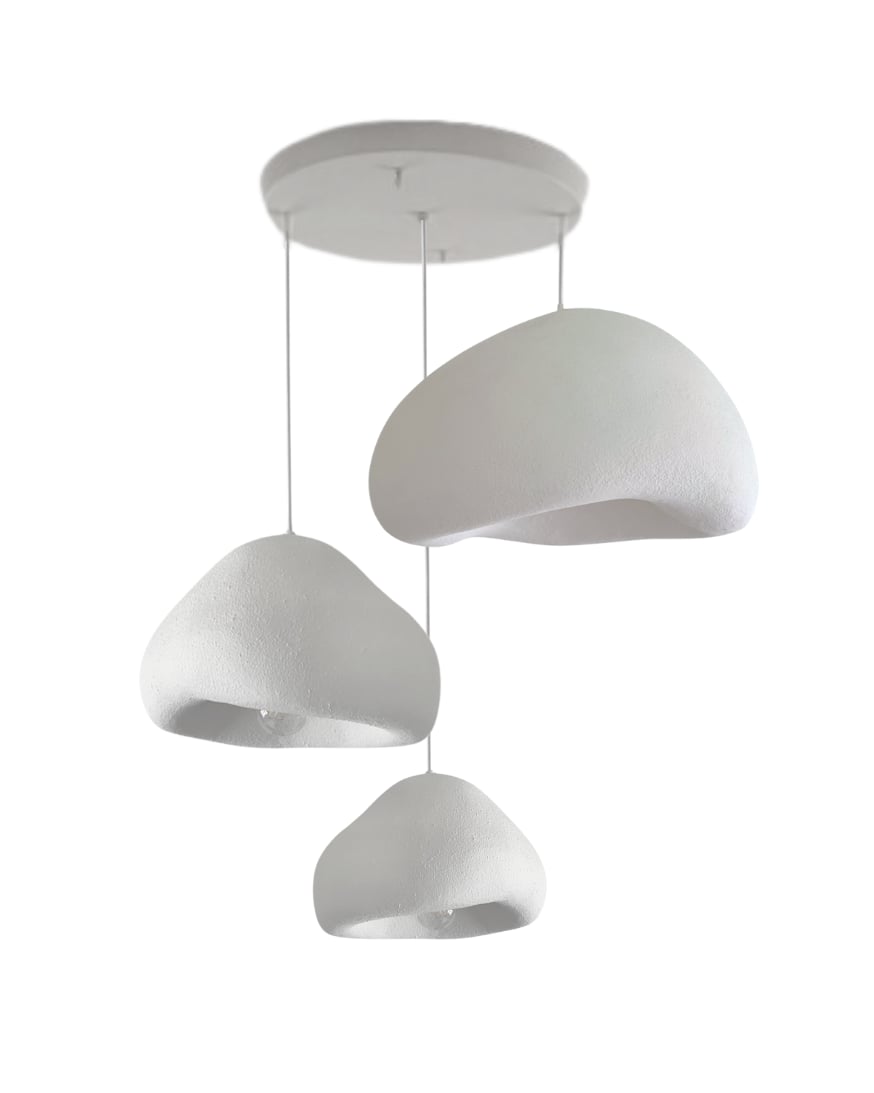 Lore Serisi 30-40-50 cm 3lü Avize Seti