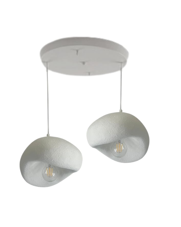 Luna Serisi 30-30 cm 2li Set Avize ( Kısa Süreli Kampanya )