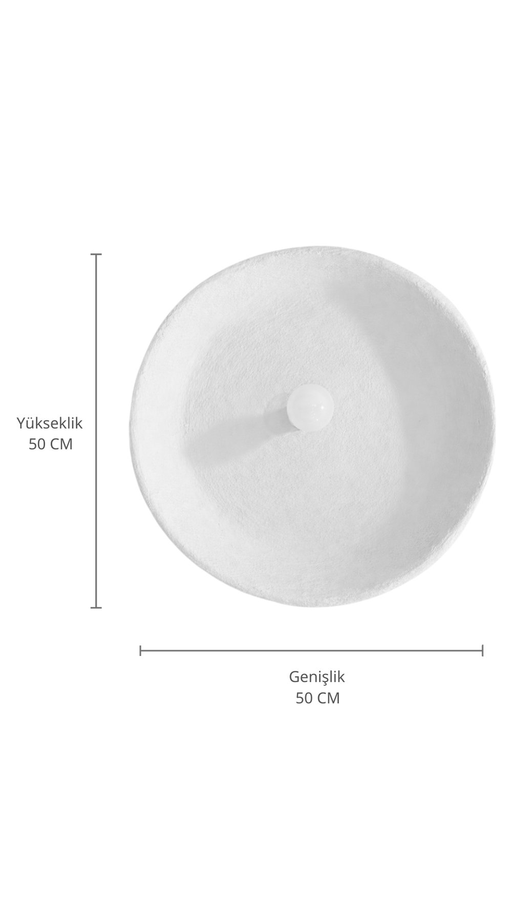 Yeni Sezon Tasarım 50 CM Aplik