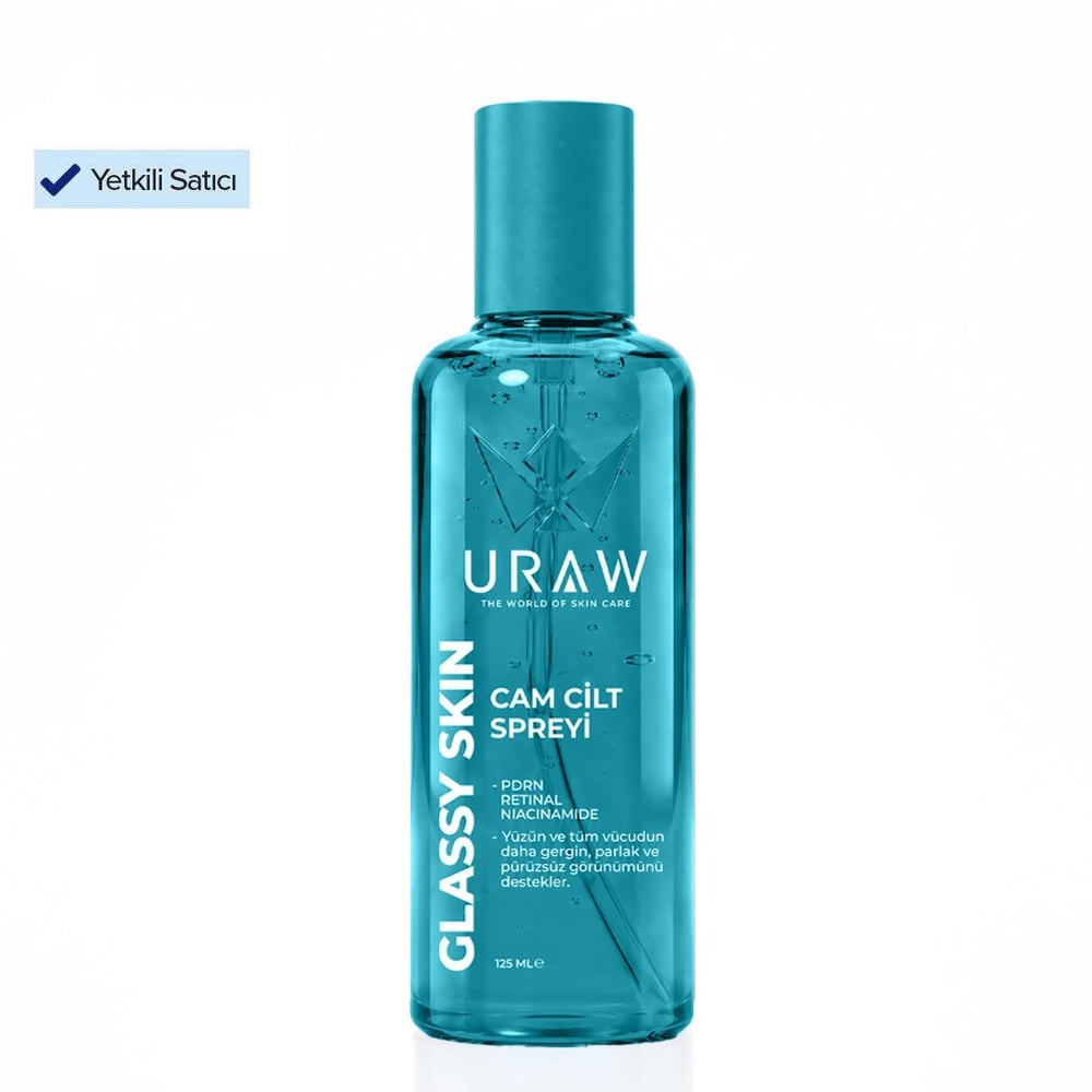  Cam Cilt Spreyi | Glassy Skin | Cam Cilt Görünümü Veren PDRN + Retinal + Niacinamide İçeren Cilt Yenileyici Bakım Spreyi 125ML