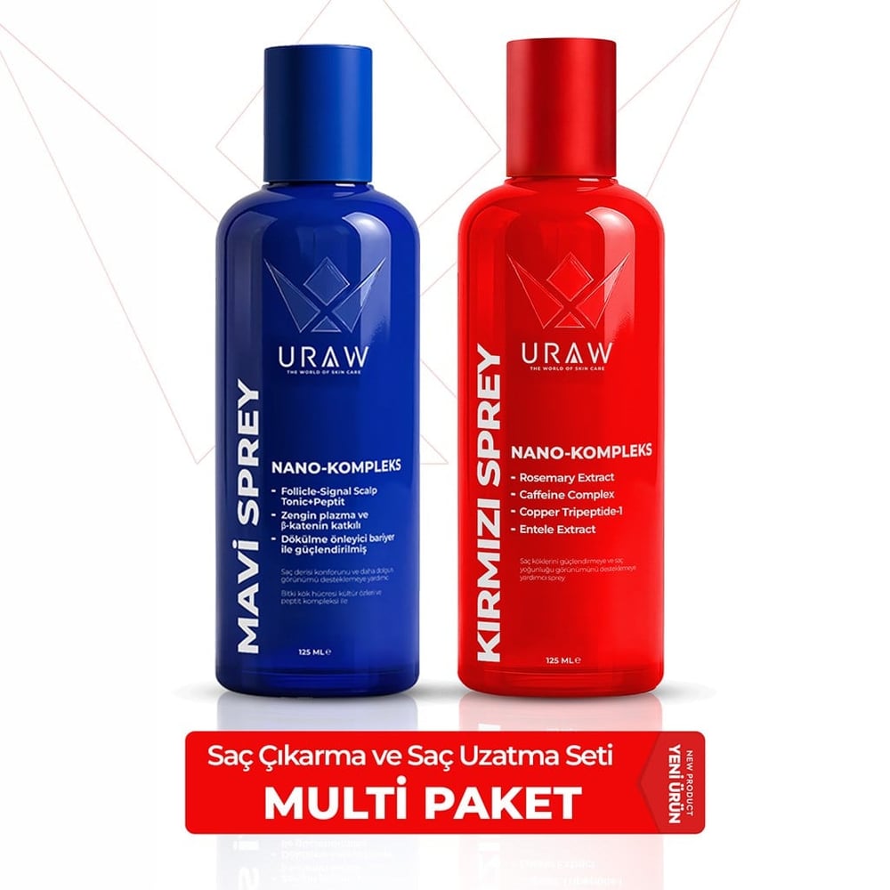 Mavi Sprey & Kırmızı Sprey Multi Paket