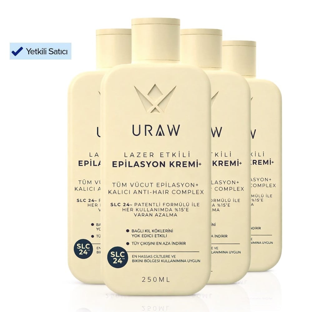 Uraw Epilasyon Kremi | Tam Tedavi Paketi