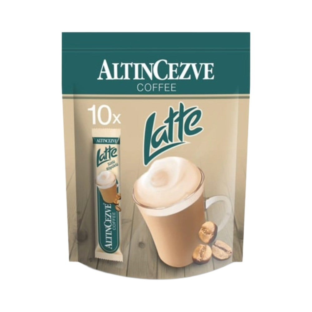 Latte Sütlü Köpüklü 10′ lu Paket (Tek İçimlik) 16 Gr x 10 Adet