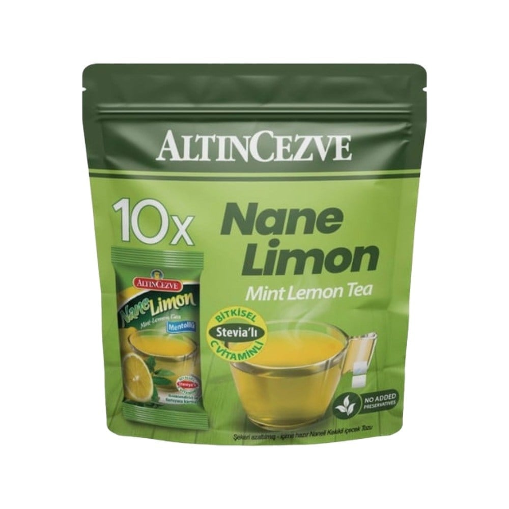 Nane Limon Aromalı Tek İçimlik İçecek Tozu 10 x 10 G