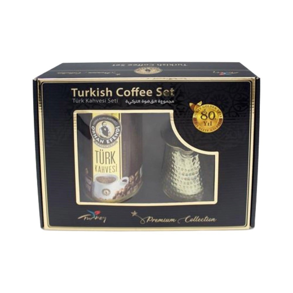 Premium Collection Cezveli Türk Kahvesi Seti