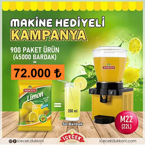 Samixir M22 (22 lt) Hediyeli Kampanya