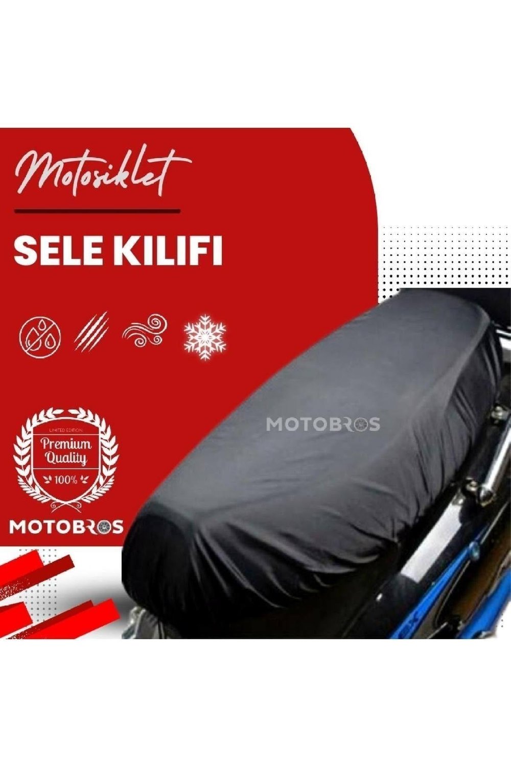Sym Joyride Evo 200i Motosiklet Siyah Sele Kılıfı Örtüsü Brandası-123731
