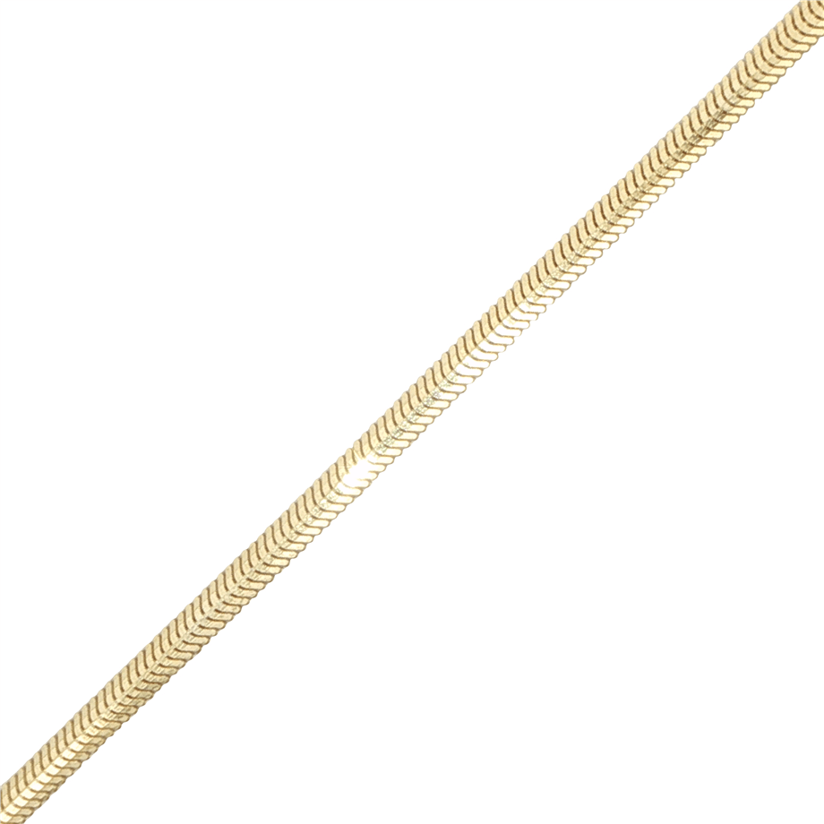 14 Ayar Altın Ezme Zincir Bileklik | Acar Gold