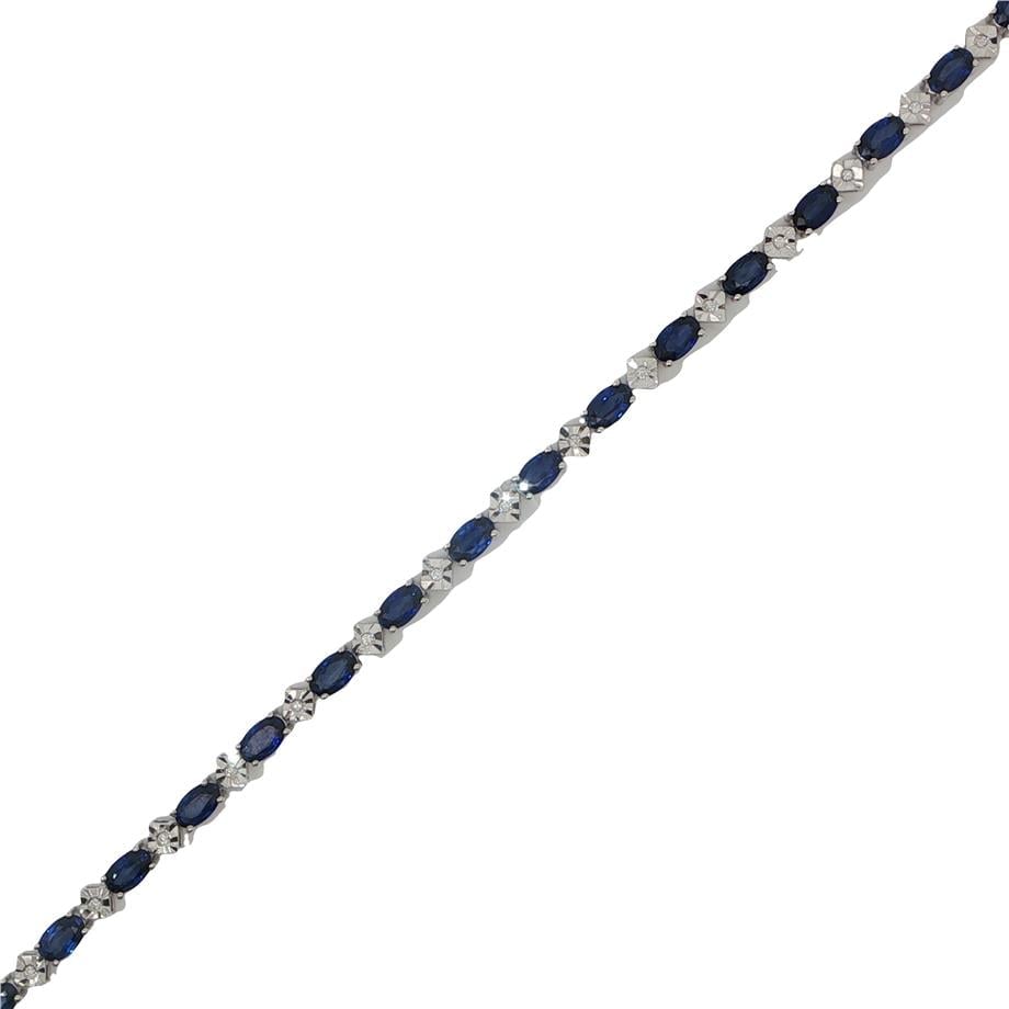 5,50 Karat Safir Pırlanta Bileklik