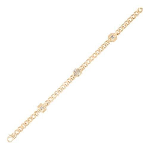 Baget Oval Taşlı Gurmet Bileklik